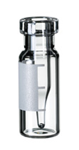Krimphals flacon met geïntegreerd 0.2ml Micro-Insert